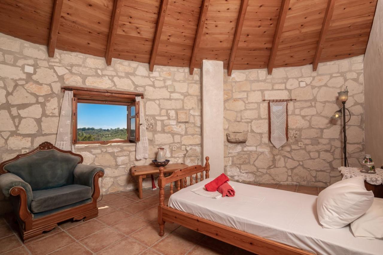 Gerakomylos Stone House Vasilikí Buitenkant foto