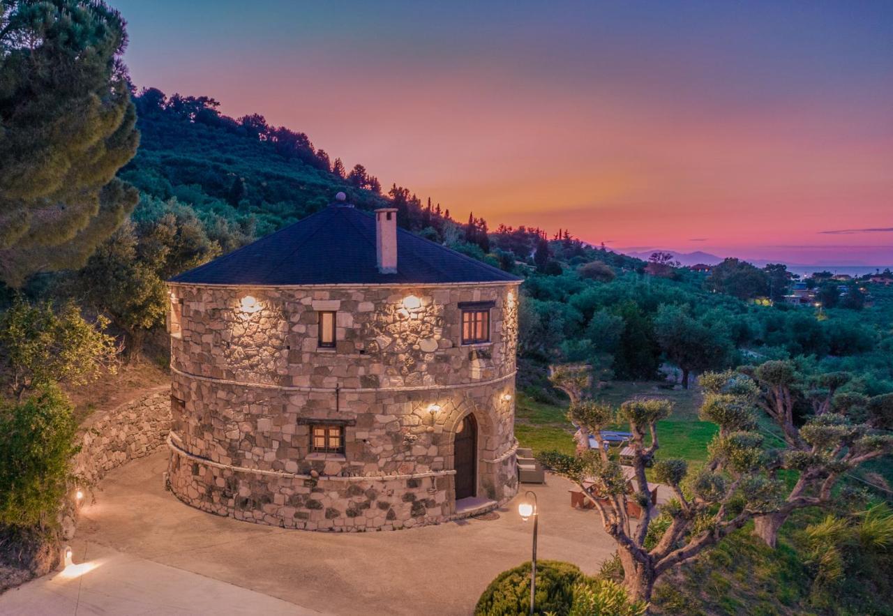 Gerakomylos Stone House Vasilikí Buitenkant foto